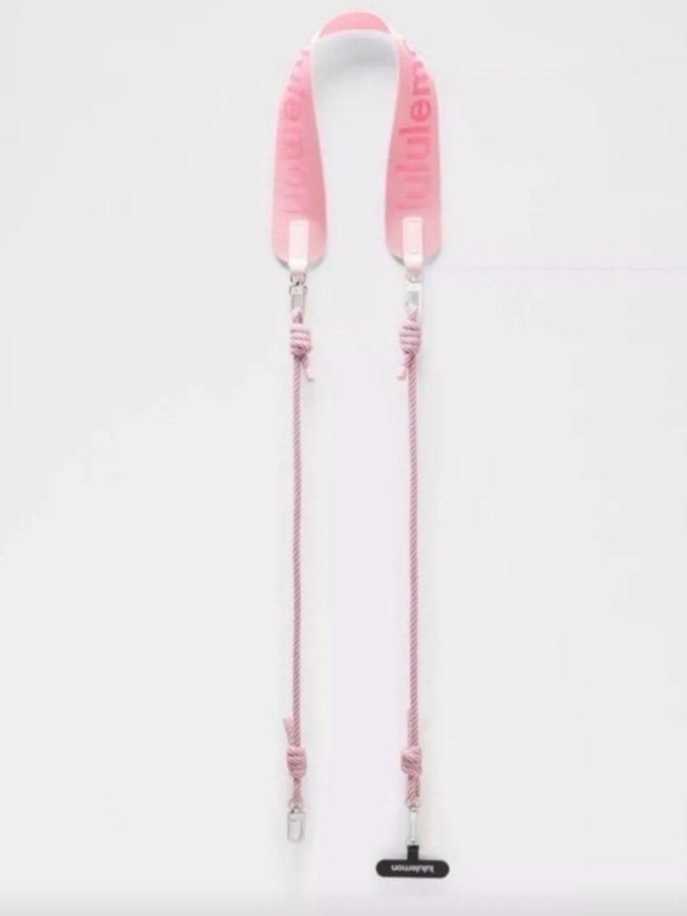 lululemon athletica Soft Pink Adjustable Cord Strap